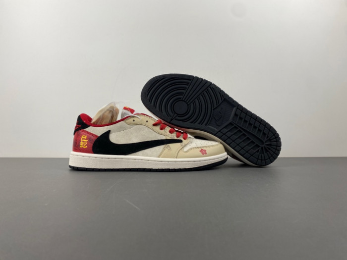Travis Scott x Fragment Design x Air Jordan 1 Low OG SP DM7866-077