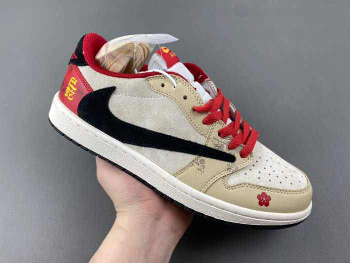 Travis Scott x Fragment Design x Air Jordan 1 Low OG SP DM7866-077
