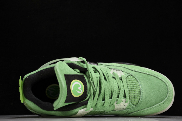 Air Jordan 4 PE green duck  AJ4-904284