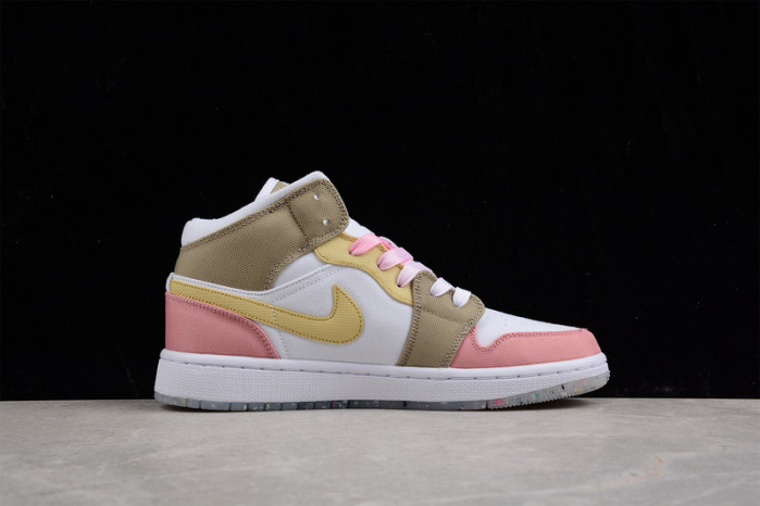 Air Jordan 1 Mid SE (GS) AJ1   DJ0338-100